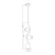 Lampa stylowa wisząca – Uva MOD059PL-03G - Maytoni